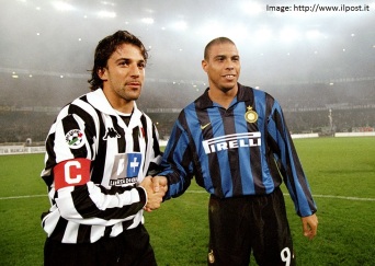 Derby d'Italia 15 years ago - Alessandro Del Piero and Ronaldo